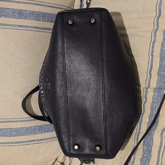 Convertable Coach Bag Flowers SATCHEL RANCH FLORAL PRINT Nylon - Picture 3 of 9